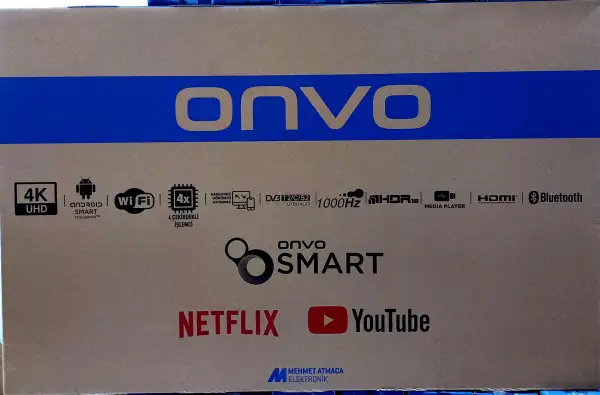 شاشة تلفاز Onvo