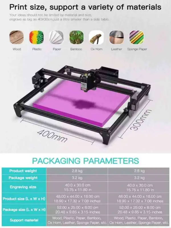 ماكينة cnc ليزر